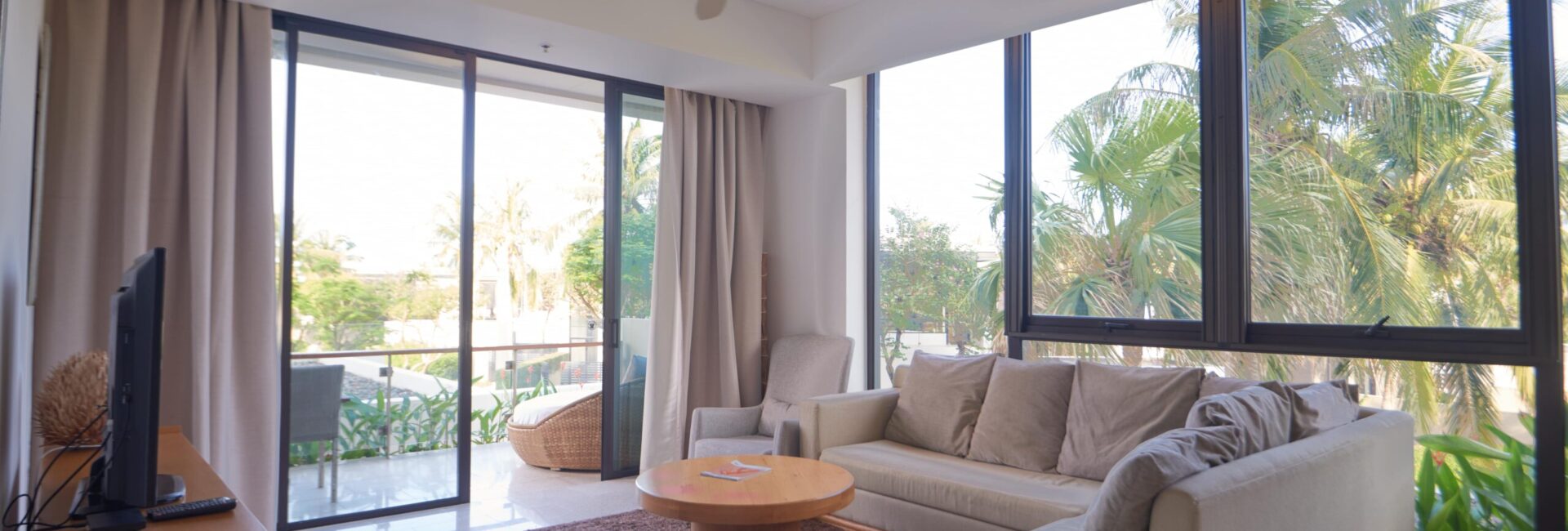 Bedroom Residence – Garden View in Beach Resort (RSD7)