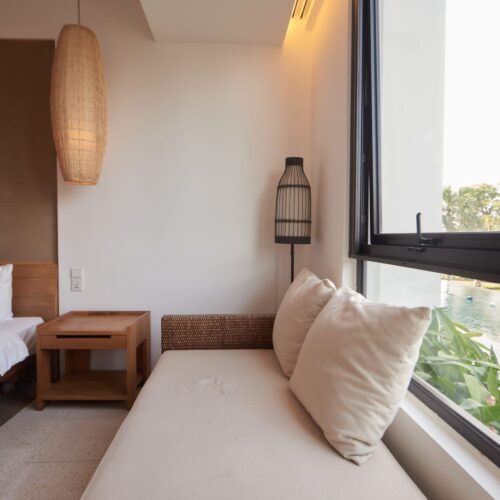 Bedroom Residence – Garden View in Beach Resort (RSD7)