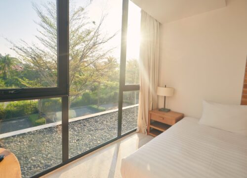 Bedroom Residence – Garden View in Beach Resort (RSD7)