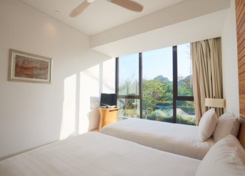 Bedroom Residence – Garden View in Beach Resort (RSD7)