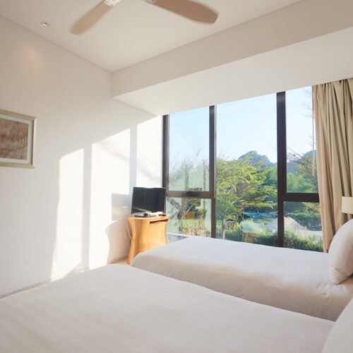 Bedroom Residence – Garden View in Beach Resort (RSD7)
