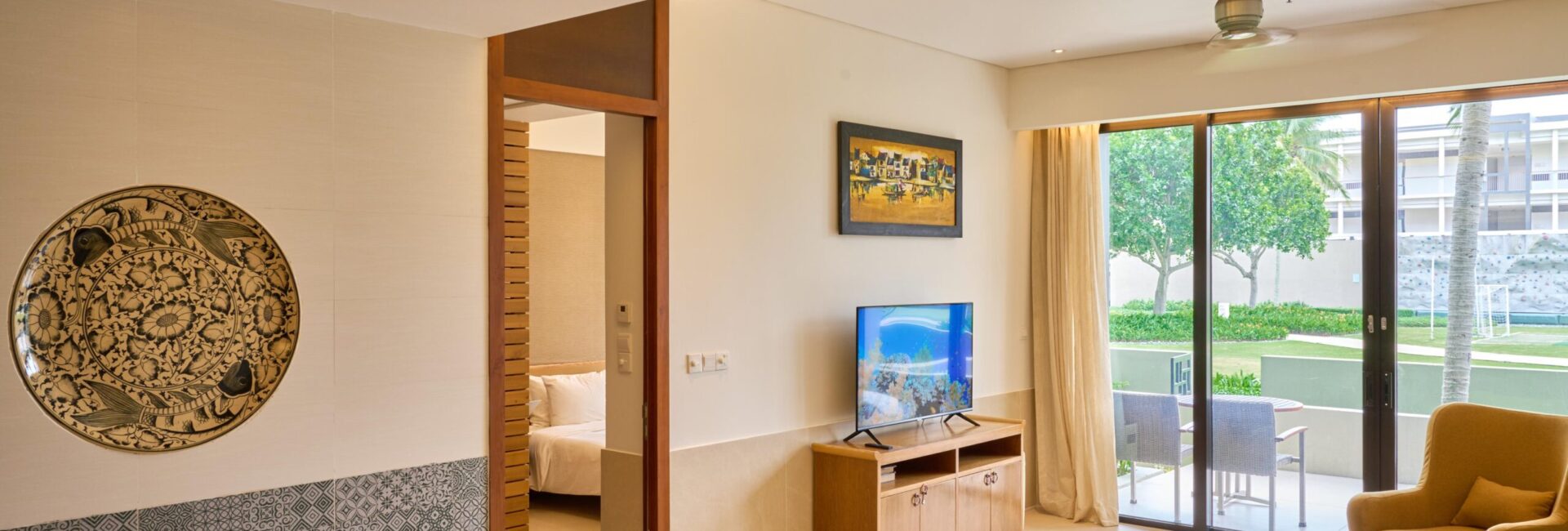 One Bedroom Residence – Garden View in Beach Resort (HY1BGV)