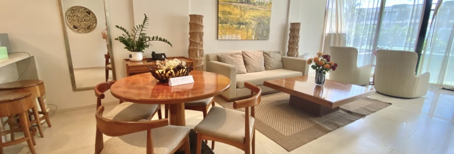Bedroom Residence – Garden View in Beach Resort (HY1BGV)