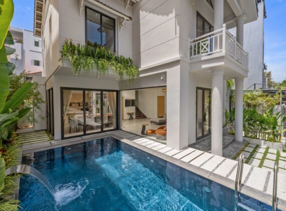 5 bedrooms Pool Villa, An Thuong area (PEARL5B)